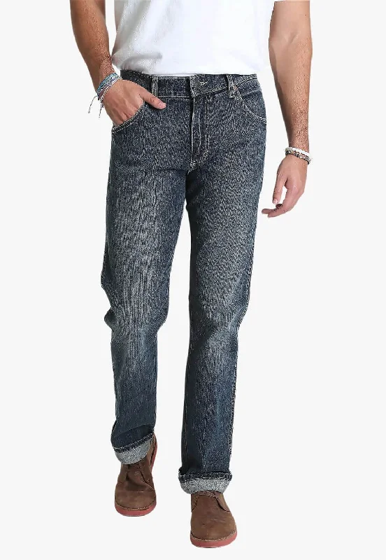 Zip-Fly Men's JeansWrangler Mens Retro Slim Straight Jean
