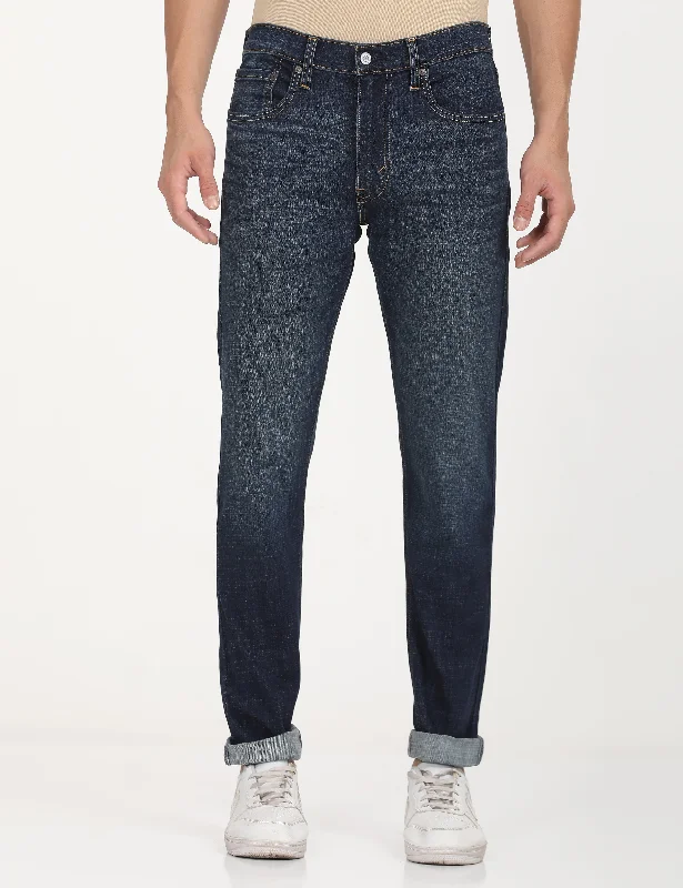 Men's Jeans with Functional PocketsMen's 512 Slim Tapered Fit Navy Jeans