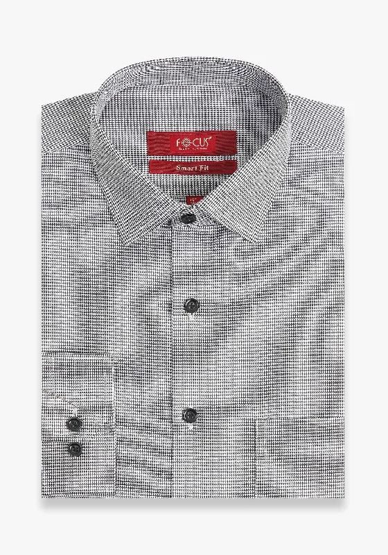 Men's Denim Shirts for a Rugged LookBlack Small Check Shirt