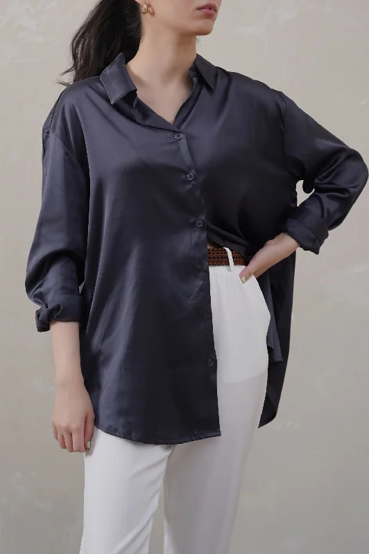 Men's Logo T-Shirts for Brand RepresentationBASIC SILK SHIRT