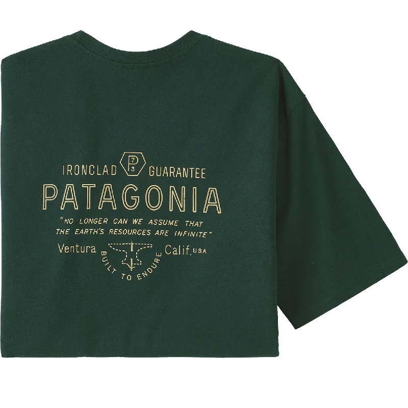 Men's Shirts with Pleated HemlinesMen's Forge Mark Responsibili-Tee