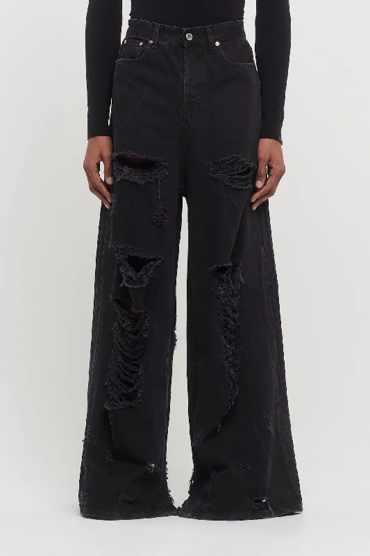 Vetements Destroyed Jeans