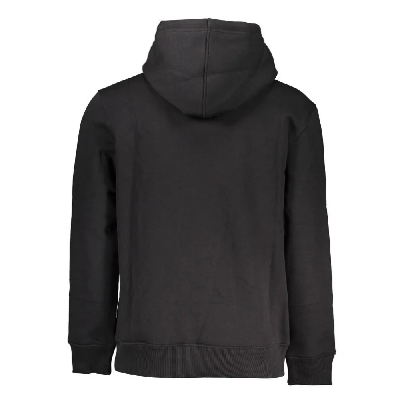 Men's Sweaters with Ribbed CuffsCalvin Klein Sleek Embroidered Hooded Men's Sweatshirt Men's Sweaters with Ribbed CuffsCalvin Klein Sleek Embroidered Hooded Men's Sweatshirt