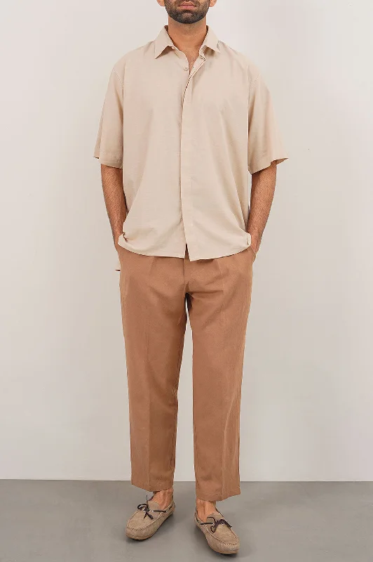 Men's Weekend Shirts for Leisurely OutingsOVERSIZED BUTTON DOWN SHIRT