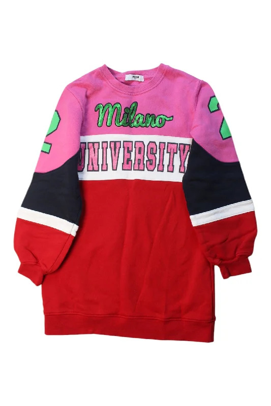 Versatile Men's Zip-Up SweatersMSGM Milano University Crewneck Sweatshirt 10Y