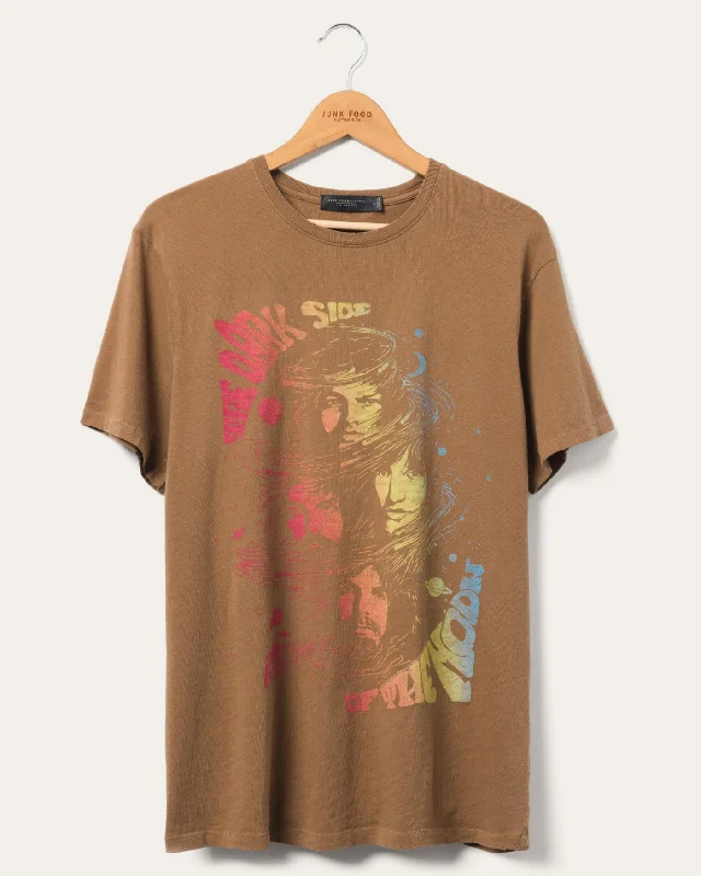 Men's Shirts for HikingPink Floyd Dark Side Faces Vintage Tee
