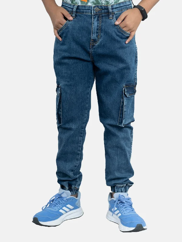 Inexpensive Rip and Tear Men's JeansBoys Denim Cargo Pant