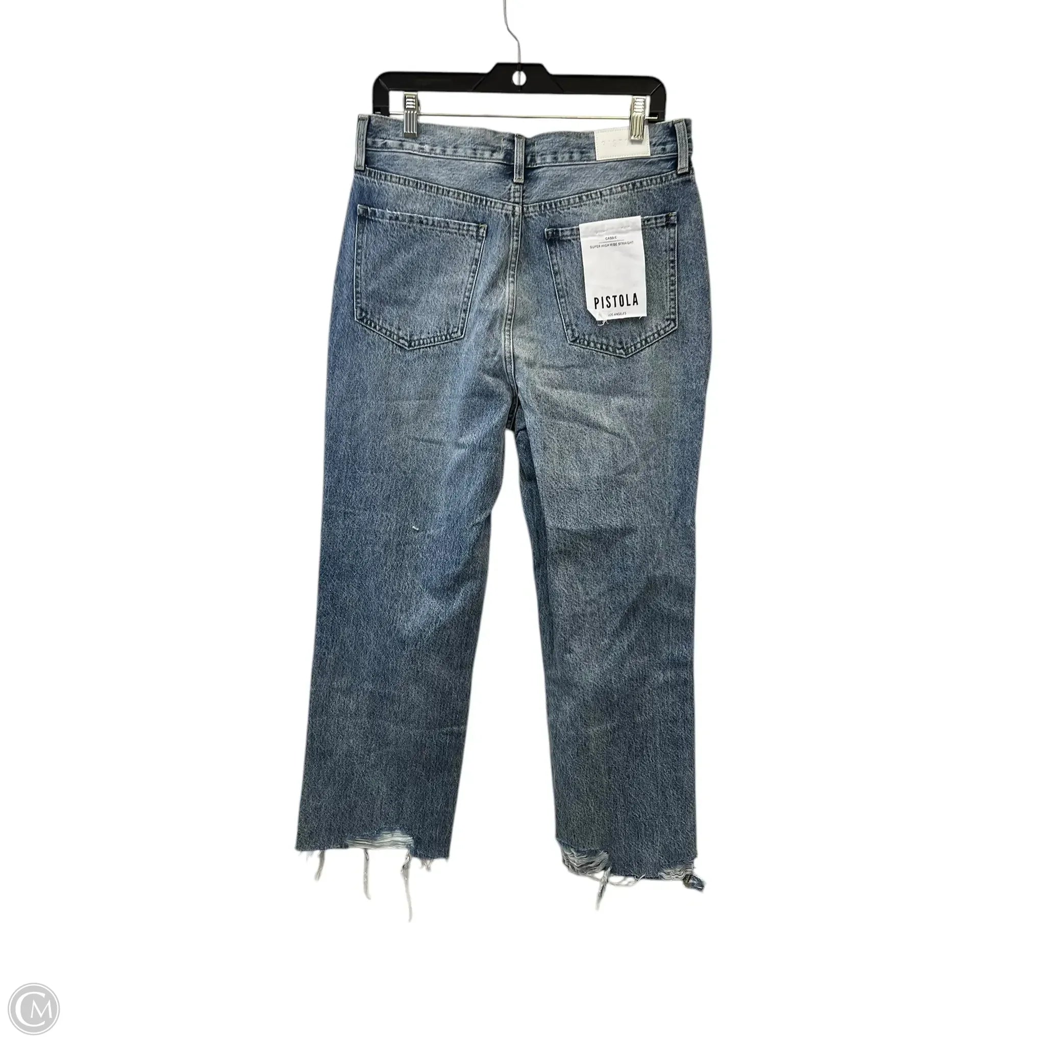 Men's Jeans Made in USAJeans Designer By Pistola In Blue Denim, Size: 8