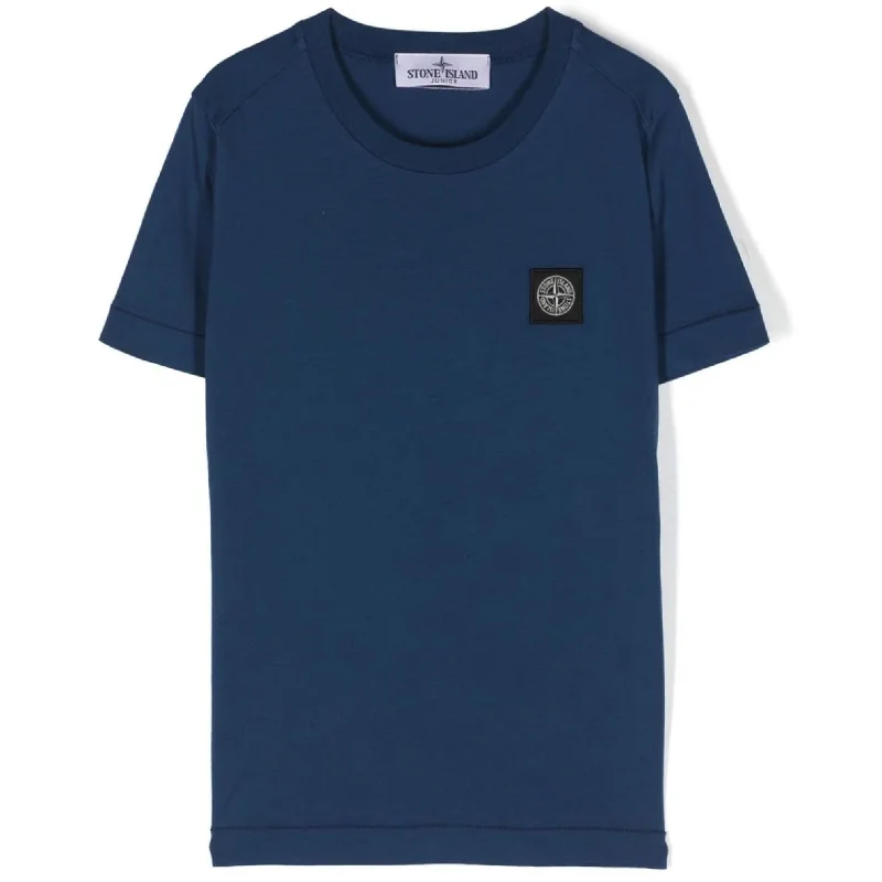 Men's Shirts with Button-Down PocketsBright Blue Logo T-Shirt