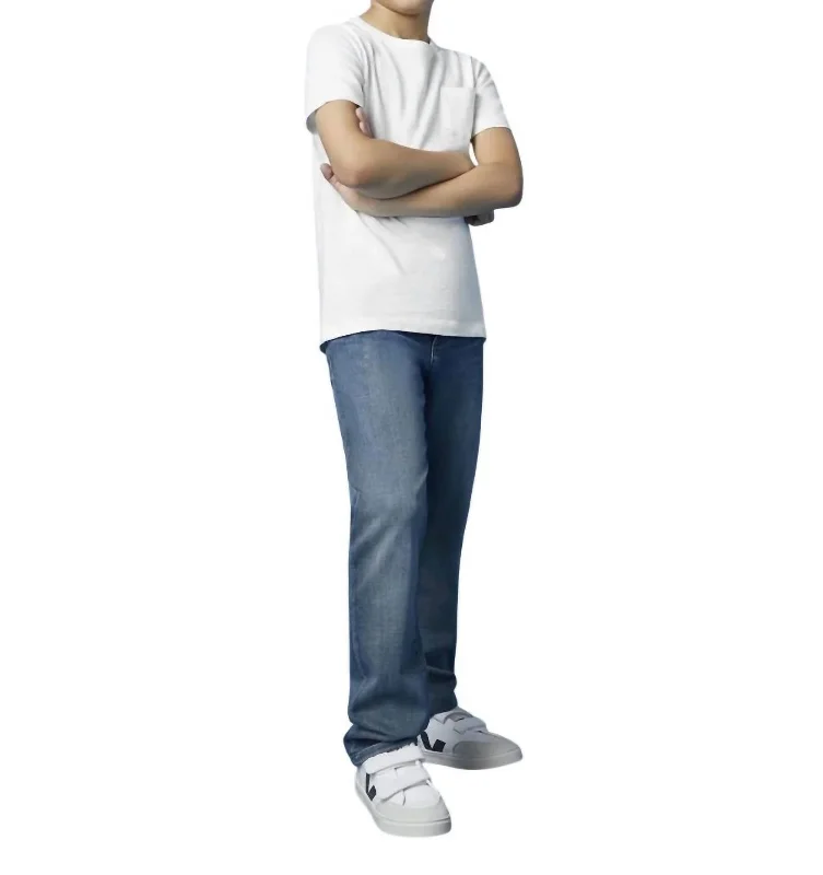 Comfort-Fit Men's JeansBoys Brady Slim Jeans In Medium Denim Wash
