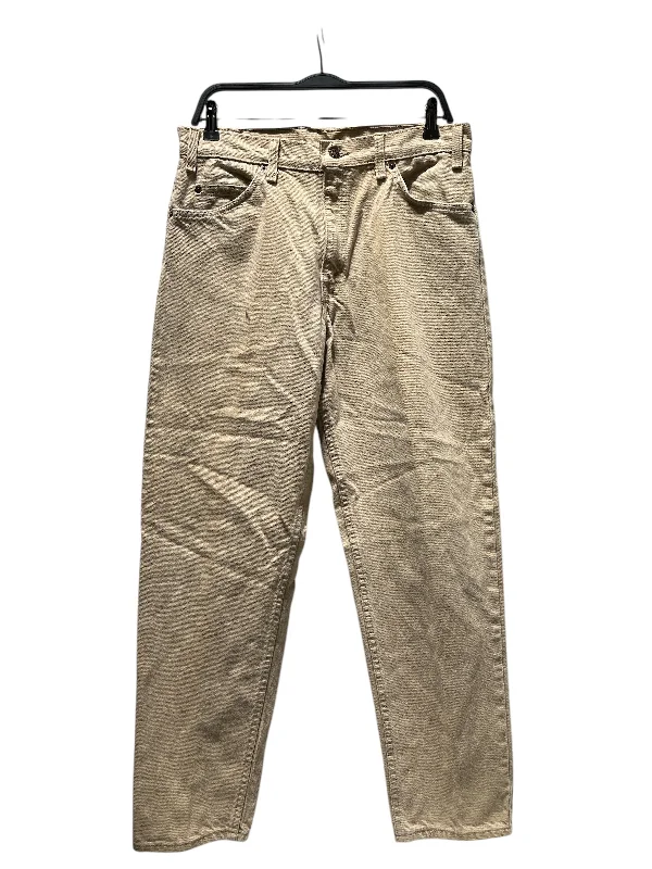Jeans for Men with a Big BellyLevi's/Vintage/Straight Pants/33/Denim/BEG/