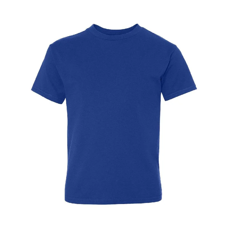 Men's Shirts with Raw-Edge HemlinesHanes Perfect-T Youth T-Shirt