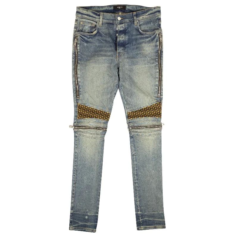 Designer Skinny Men's JeansAmiri Mx2 Velvet Pj Jeans - Clay Indigo