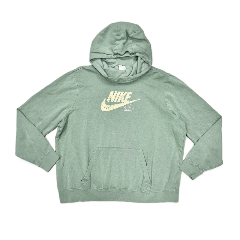 Men's Hoodies with Sublimated GraphicsAthletic Sweatshirt Hoodie By Nike Apparel In Green, Size: Xl Men's Hoodies with Sublimated GraphicsAthletic Sweatshirt Hoodie By Nike Apparel In Green, Size: Xl
