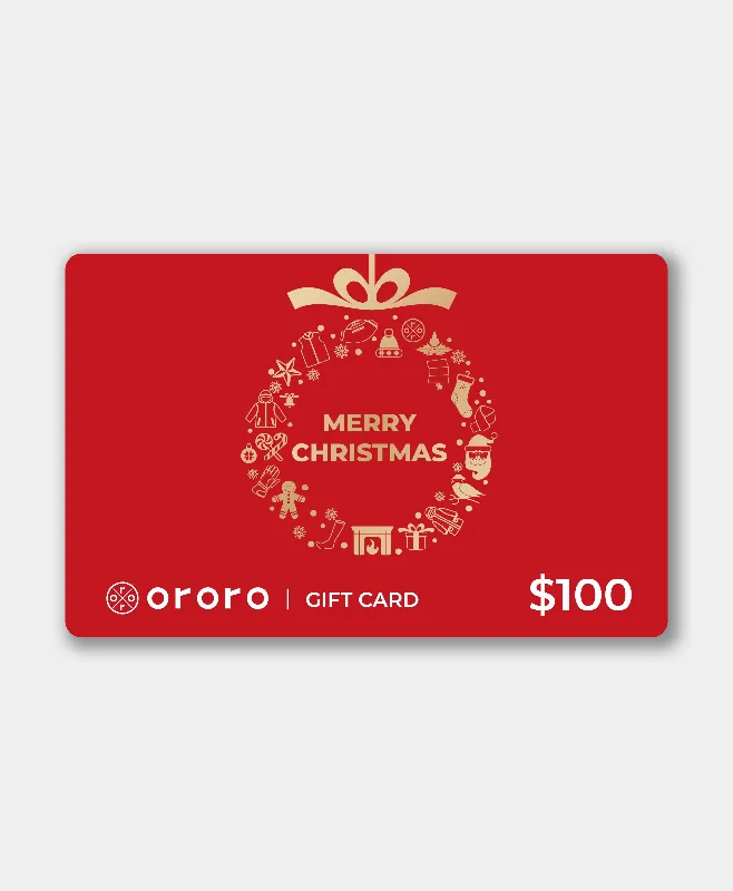 Elevated Men's Lounge Hoodiesororo Gift Card - $100/$200 (Physical Card)