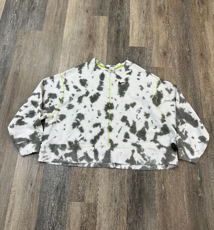 Men's Hoodies with Zipper DetailsAthletic Sweatshirt Crewneck By Nike Apparel In Multi-colored, Size: 3x Men's Hoodies with Zipper DetailsAthletic Sweatshirt Crewneck By Nike Apparel In Multi-colored, Size: 3x