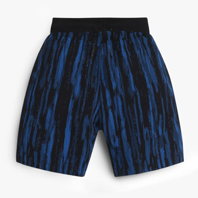 Men's Pants with Patchwork PatternsBoys All Over Print Knee Length Shorts