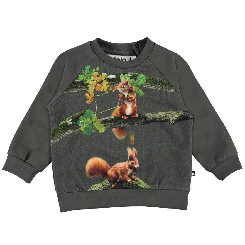 Men's Short-Sleeved ShirtsEsco T-Shirt Forest Animals
