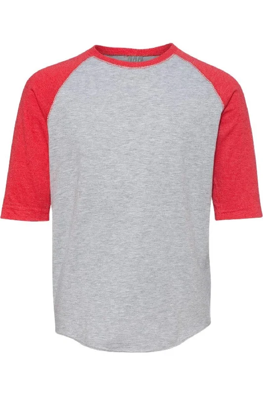 vintage heather/ vintage red