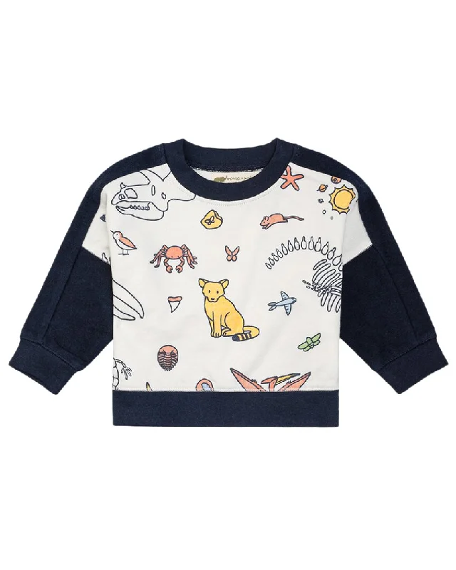 Men's Shirts with Embellished CollarsMonica + Andy Sporty Sweatshirt