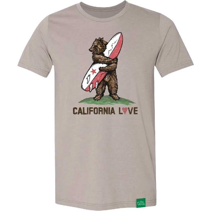 Men's Shirts with Cowl NecksMen's Calfornia Love Tee