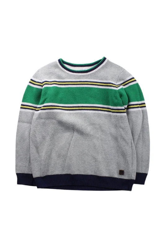 Men's Sweaters with Flat-Front DesignsJanie & Jack Striped Knit Sweater 4T
