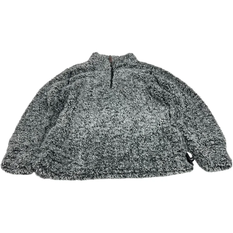 Men's Hoodies with Extra-Long SleevesSweatshirt Collar By Weatherproof In Grey, Size: Xl Men's Hoodies with Extra-Long SleevesSweatshirt Collar By Weatherproof In Grey, Size: Xl