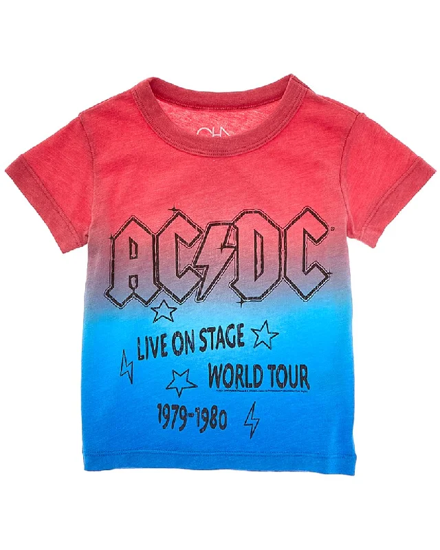 Men's Shirts for Beach OutingsChaser AC/DC Live On Stage T-Shirt