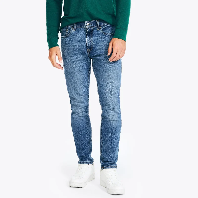 Oversized Relaxed-Fit Men's JeansNautica Mens Athletic Slim Stretch Denim