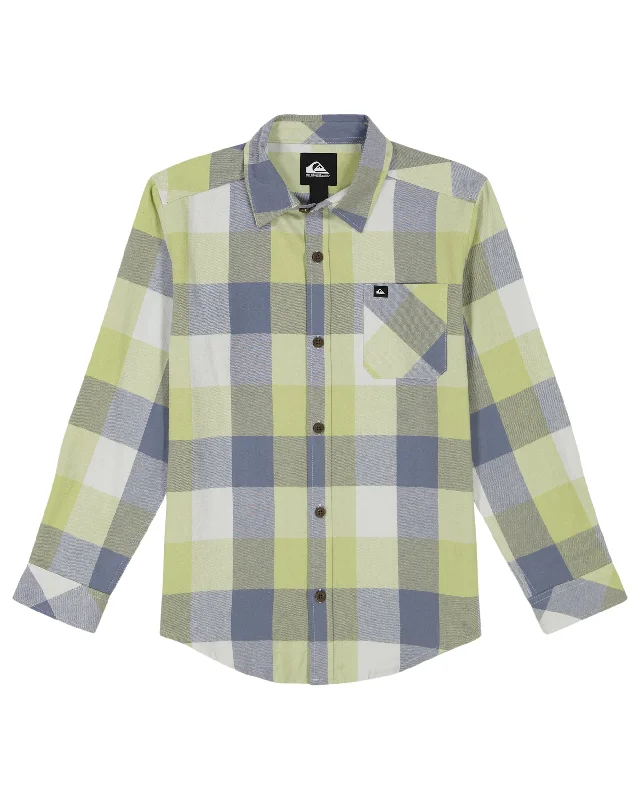 Men's Short-Sleeve Shirts for Warm WeatherBoys 8-16 Mother Fly Long Sleeve Flannel Shirt - Winter Pear Men's Short-Sleeve Shirts for Warm WeatherBoys 8-16 Mother Fly Long Sleeve Flannel Shirt - Winter Pear