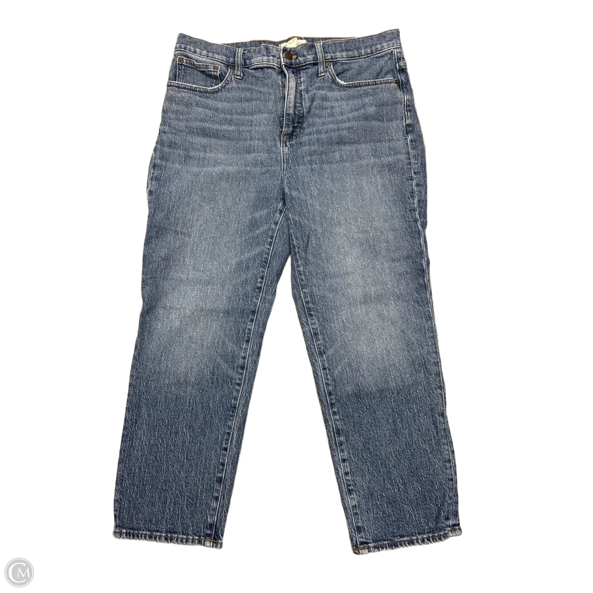 Baggy Cargo Men's JeansJeans Straight By Madewell In Blue Denim, Size: 14