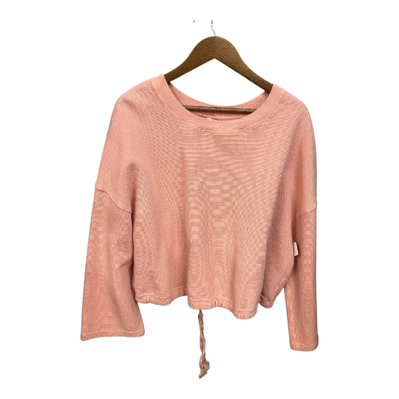 Men's Hoodies for LayeringAthletic Sweatshirt Crewneck By Fabletics In Pink, Size: 1x Men's Hoodies for LayeringAthletic Sweatshirt Crewneck By Fabletics In Pink, Size: 1x