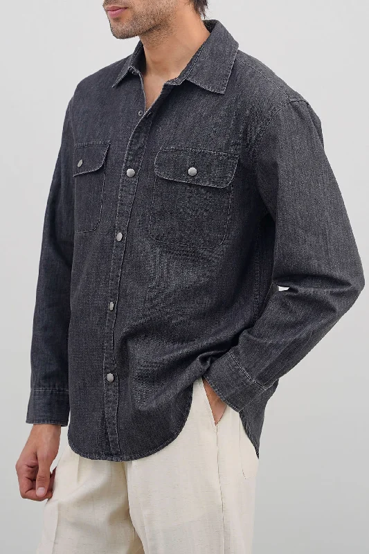 Men's Hunting Shirts for Camouflage and ComfortDENIM SHIRT