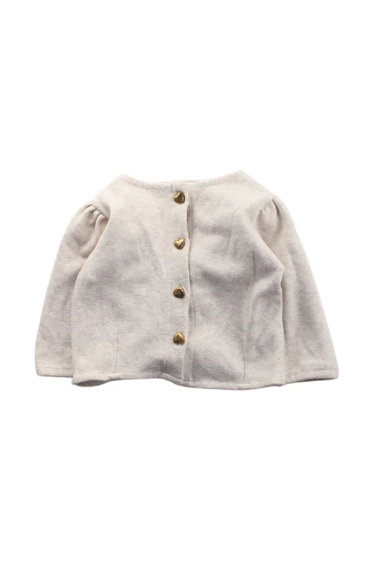 Elegant Men's Shawl-Collar SweatersAosta Buttoned Cardigan 12-24M