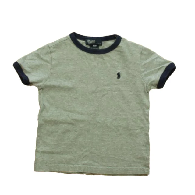 Men's Shirts with Moisture-Wicking FabricRalph Lauren Boys Gray | Navy T-Shirt