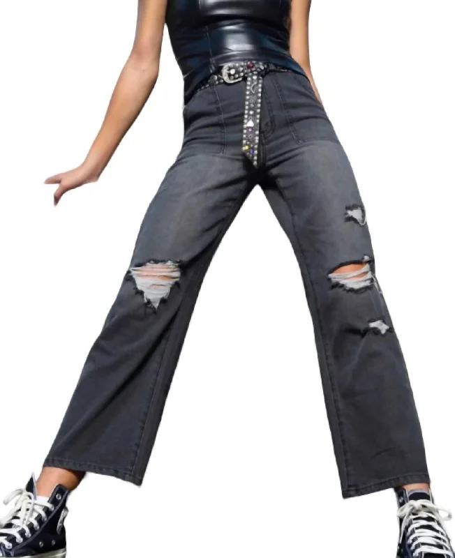 Men's Tapered JeansGirl's Tween Houston Carpenter Jean In Vintage Black