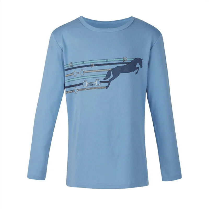 Men's Shirts with French CuffsKids' Pony Up Tee In Skyblue