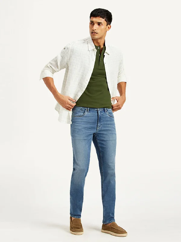 Jeans for Men with a Big BellyMen's 511 Slim Fit Blue Jeans