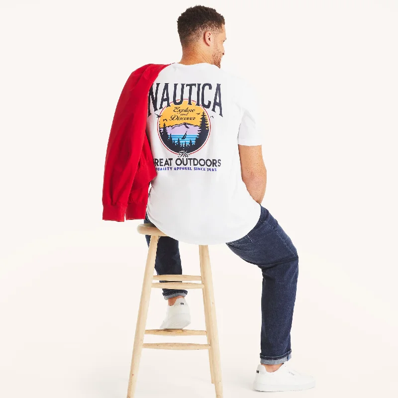 Men's Performance Shirts for SportsNautica Mens Big & Tall Great Outdoors Graphic T-Shirt Men's Performance Shirts for SportsNautica Mens Big & Tall Great Outdoors Graphic T-Shirt