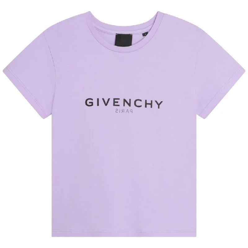 Men's Performance Shirts for SportsPurple Logo T-Shirt