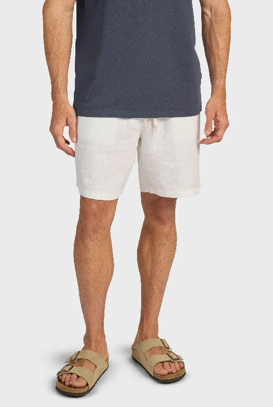 Men's Patterned Pants with StripesJeff Linen Short