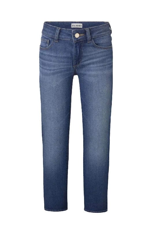Men's Jeans with RipsGirl's Chloe Skinny Jean In Parula