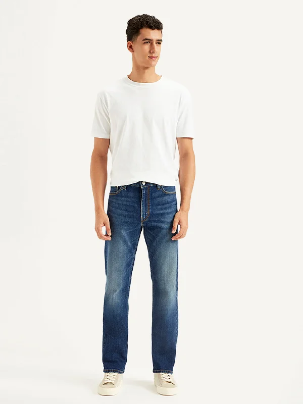 Men's Ripped JeansMen's 513 Slim Fit Navy Jeans
