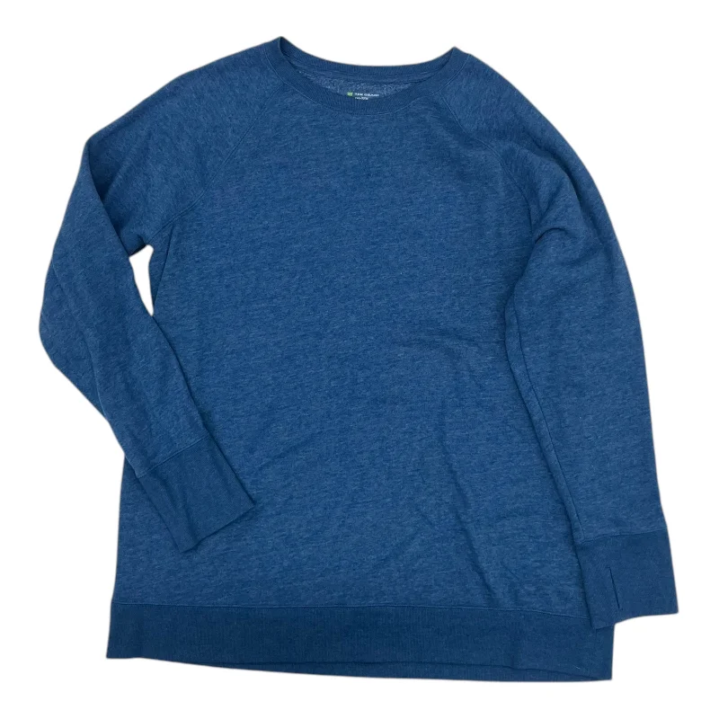 Men's Hoodies for Short MenSweatshirt Crewneck By Tek Gear In Blue, Size:1X