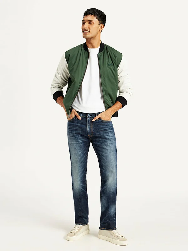 Men's Straight-Leg JeansMen's 513 Slim Straight Fit Navy Jeans