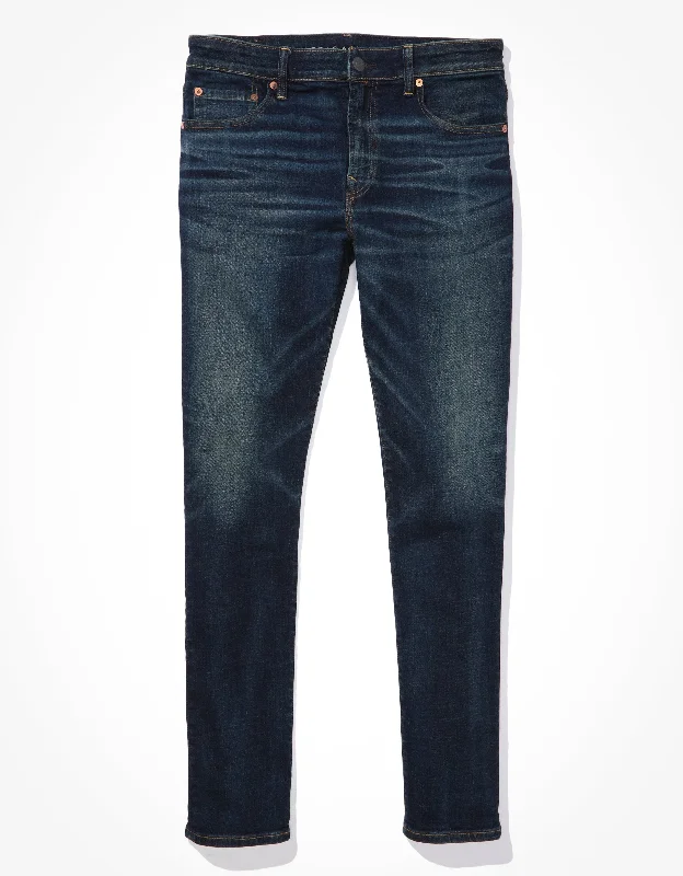 Leather Patch Men's JeansAE AirFlex+ Slim Jean