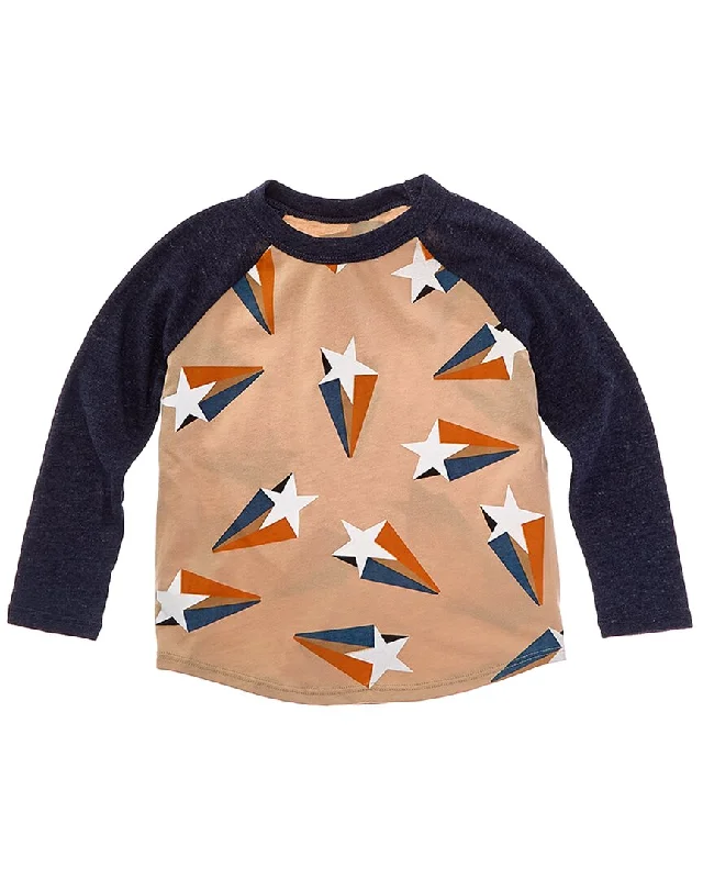 Men's Short-Sleeved ShirtsChaser 3D Stars Raglan T-Shirt