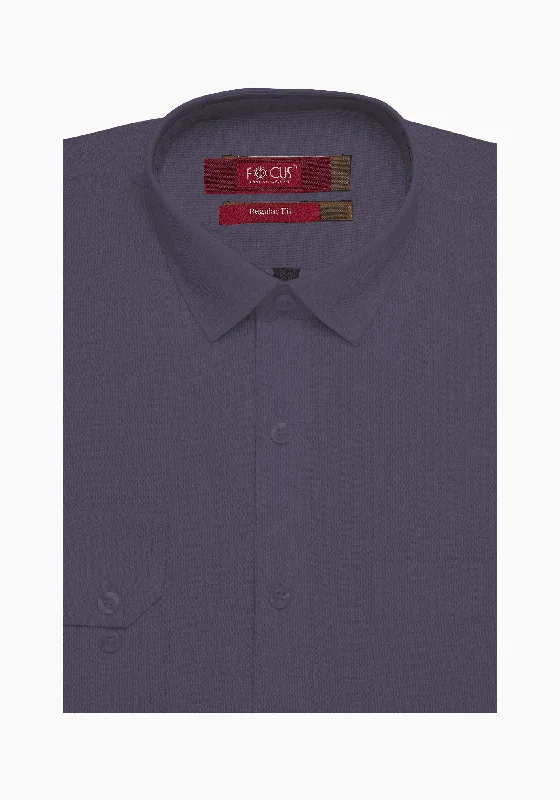 Men's Scoop Neck T-Shirts for a Relaxed FeelPurple Dress Shirt