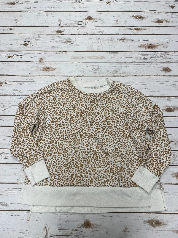 Casual Men's Zip-Up HoodiesSweatshirt Collar By Time And Tru In Animal Print, Size: Xl Casual Men's Zip-Up HoodiesSweatshirt Collar By Time And Tru In Animal Print, Size: Xl