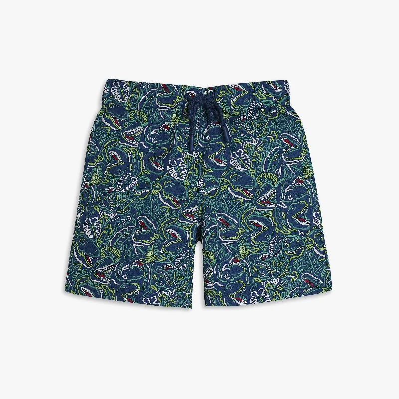 Men's Pants with Moisture-Wicking PropertiesBoys Regular Fit Printed Mid Rise Shorts Men's Pants with Moisture-Wicking PropertiesBoys Regular Fit Printed Mid Rise Shorts